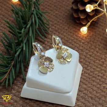 Bông tai vàng màu (mã BT 122612)